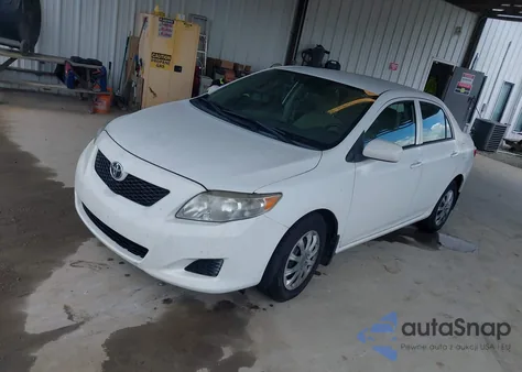 2010 Toyota Corolla Le z USA, uszkodzony, nr VIN 2T1BU4EE6AC406350